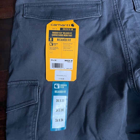 Carhartt Pants Brand New Carhartt Grey Cargo Work Pants Poshmark